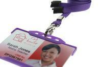 Purple Lanyards Plain Flat 10mm with Metal Clip - Promotions Only Lanyards