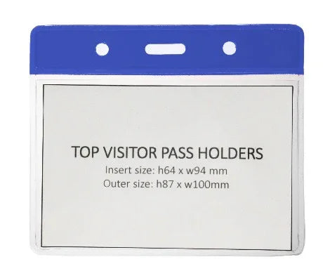 Blue Card Holder Credit Card Size - Promotions Only Lanyards