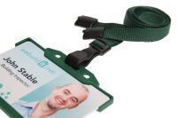 Plain Dark Green Lanyards 10mm Essential Range - Promotions Only Lanyards