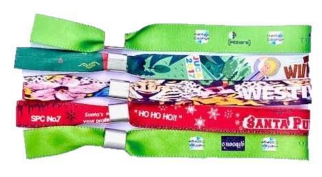 Full Colour Fabric Wristbands - Promotions Only Lanyards