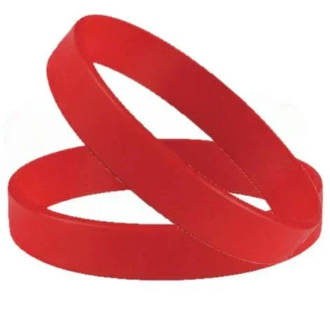 Plain Silicone Wristbands - Promotions Only Lanyards