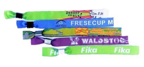 Woven Wristbands - Promotions Only Lanyards