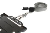 Grey Lanyards Plain 10mm - Promotions Only Lanyards