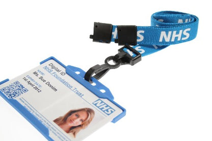 NHS Lanyards 15mm J Clip - Promotions Only Lanyards