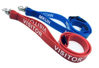 PVC Lanyards Printed - 20mm wide - Promotions Only Lanyards
