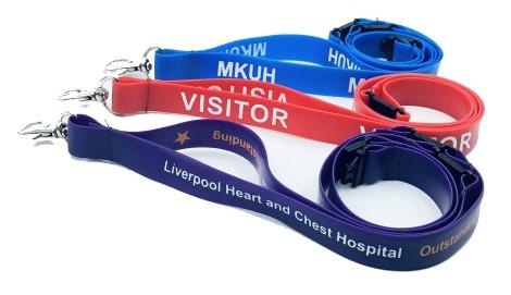 PVC Lanyards Printed - 20mm wide - Promotions Only Lanyards