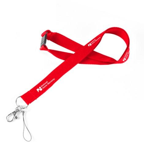 Printed Lanyards 15mm Flat (Ribbed Lanyards) - Promotions Only Lanyards