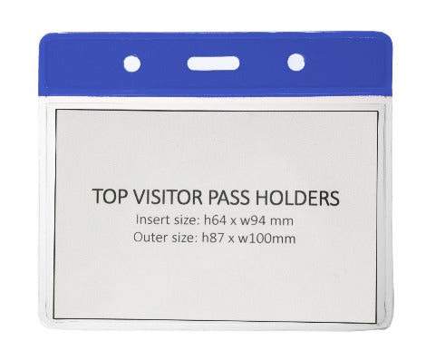 Blue Card Holder Credit Card Size - Promotions Only Lanyards