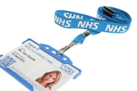 NHS Lanyards 15mm Two Breakaways - Promotions Only Lanyards