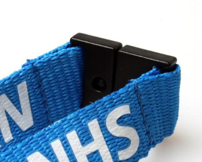 NHS Lanyards 15mm Three Breakaways - Promotions Only Lanyards